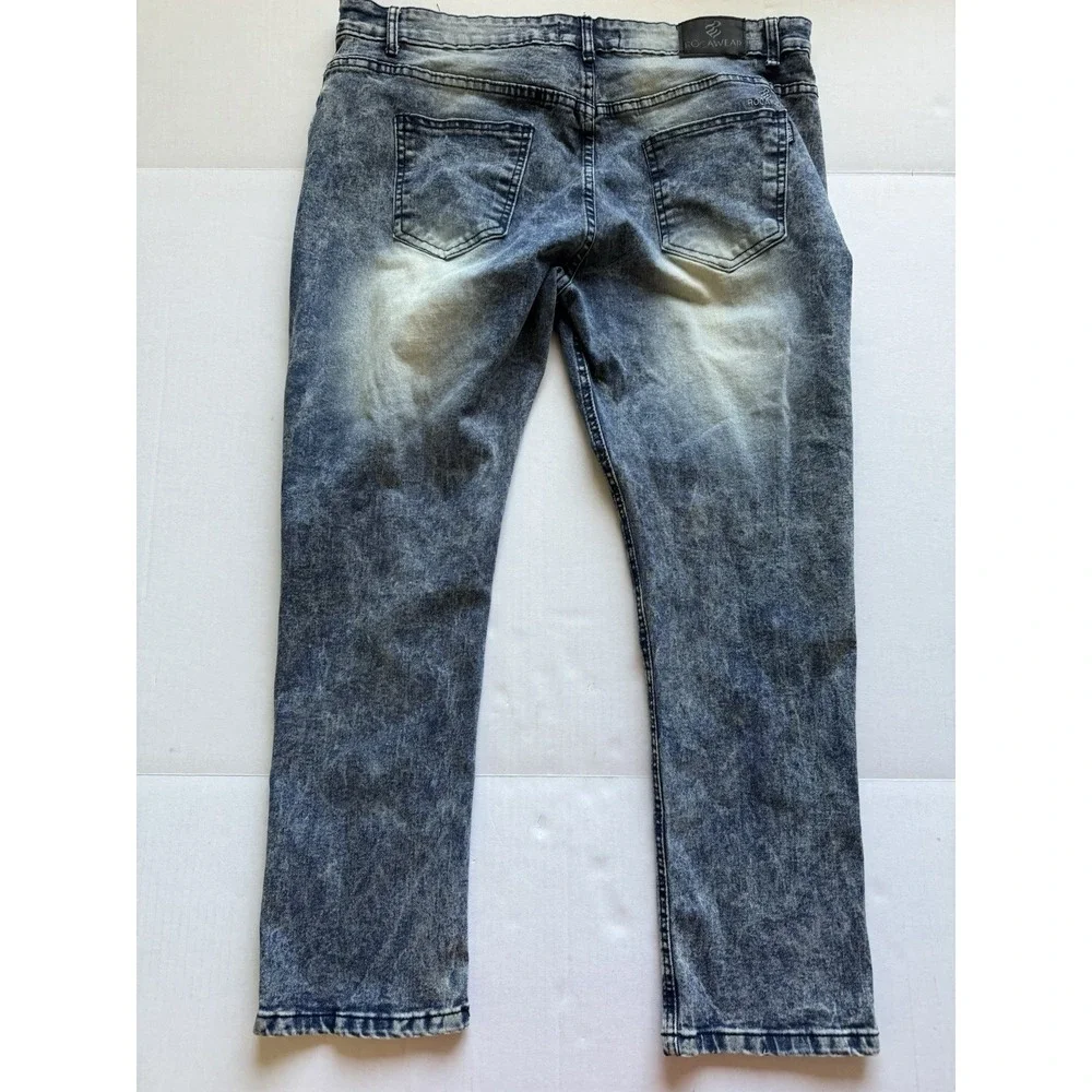 Rocawear Skinny Jeans, Elastic Waist, Men's 40x30